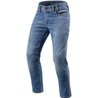 Image of Rev It Detroit TF Classic Blue Used Motorcycle Jeans (L36) (W32)