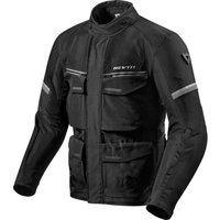 Rev It Outback 3 Motorcycle Jacket 3XL Black Silver