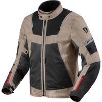 Image of Rev It Tornado 4 H2O Motorcycle Jacket L Sand Black