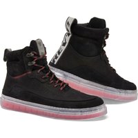 Image of Rev It Filter Motorcycle Shoes 47 Black Neon Red (UK 12.5)