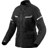 Image of Rev It Outback 4 H2O Ladies Motorcycle Jacket 42 Black (UK 14)