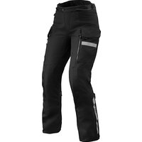 Image of Rev It Sand 4 H2O Ladies Motorcycle Trousers 42 Black Standard (UK 14)