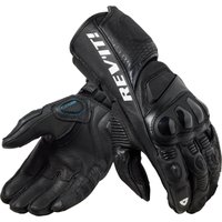 Image of Rev It Control Leather Motorcycle Gloves 3XL Black
