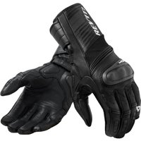 Image of Rev It RSR 4 Leather Motorcycle Gloves M Black Anthracite