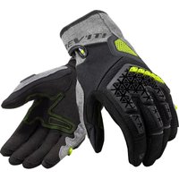 Image of Rev It Mangrove Motorcycle Gloves L Silver Black