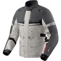 Image of Rev It Poseidon 3 Gore-Tex Motorcycle Jacket 3XL Silver Anthracite