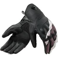 Rev It Redhill Ladies Leather Motorcycle Gloves M Black Pink