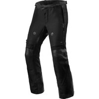Image of Rev It Valve H2O Motorcycle Trousers 52 Black Short (UK 34)