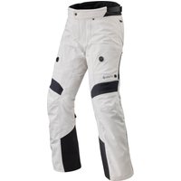 Image of Rev It Poseidon 3 Gore-Tex Motorcycle Trousers XXL Silver Black Standard