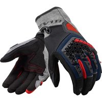 Image of Rev It Mangrove Motorcycle Gloves 4XL Silver Blue