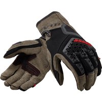 Image of Rev It Mangrove Motorcycle Gloves L Sand Black
