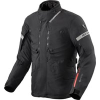 Image of Rev It Neptune 3 Gore-Tex Motorcycle Jacket 4XL Black