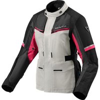 Rev It Outback 3 Ladies Motorcycle Jacket 36 Silver Fuchsia (UK 8)
