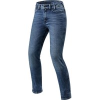 Image of Rev It Victoria Ladies SF Medium Blue Motorcycle Jeans (L30) (W28)