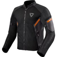 Image of Rev It GT-R Air 3 Motorcycle Jacket XXL Black Neon Orange