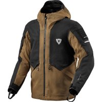 Image of Rev It Tectonic H2O Motorcycle Jacket XXL Black Brown
