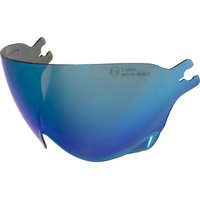 Black Royale II Retro Internal Visor Revo Blue