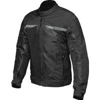 Black Openwork Air Motorcycle Jacket 3XL Black