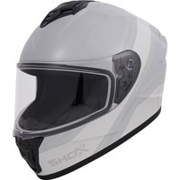 Shox Command Confine Motorcycle Helmet XL Grey