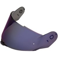 Black Apex Pinlock Ready Visor Iridium Blue