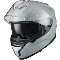 Shox Ammo Solid Motorcycle Helmet S Gloss Grey