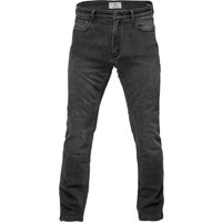Image of Black Blockade Straight Leg Motorcycle Jeans 30 Black (Long Leg)