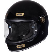 Image of Black Orbit Motorcycle Helmet S Gloss Black