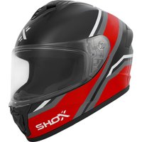 Image of Shox Command Confine Motorcycle Helmet XXL Red