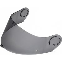 Black Optimus II Pinlock Ready Visor Light Smoke