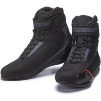 Image of Black Vulcan Ankle Motorcycle Boots 44 Black Red (UK 10)
