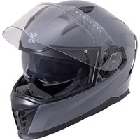 Image of Shox Eclipse Solid Motorcycle Helmet XS Gloss Slate Grey