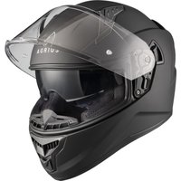 Agrius Wrath Solid Motorcycle Helmet L Matt Black