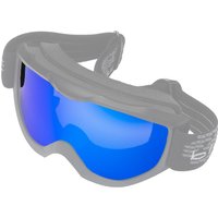 Black Granite Motocross Goggle Lens Blue/Mirror