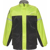 Black Spectre Waterproof Motorcycle Jacket S Black/Hi-Vis (A-050H)