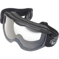 Black Granite Motocross Goggles Grey