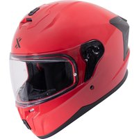 Image of Shox Apex Solid Motorcycle Helmet L Gloss Dark Red