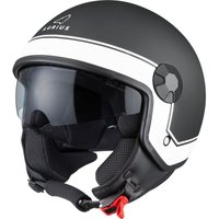 Image of Agrius Score Solid Open Face Motorcycle Helmet XS Matt Black