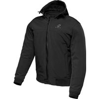 Image of Black Premium Soft Shell Motorcycle Hoodie XL Black