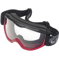 Black Granite Motocross Goggles Red