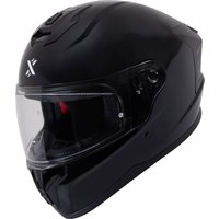 Shox Apex Solid Motorcycle Helmet XL Gloss Black