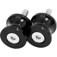 Image of Black Pro Range CNC Aluminium Bobbins 6mm Black
