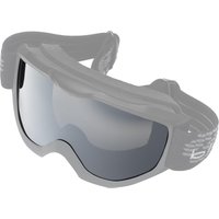 Image of Black Granite Motocross Goggle Lens Silver/Mirror