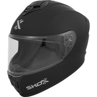 Image of Shox Command Solid Motorcycle Helmet XXL Matt Black