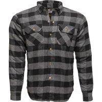 Black Coyote Kevlar Motorcycle Shirt L Grey Black