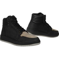 Image of Black Street Air Ankle Motorcycle Boots 46 Black Grey (UK 12)