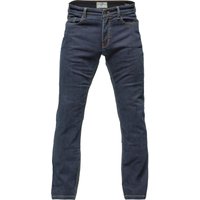 Image of Black Blockade Straight Leg Motorcycle Jeans 40 Dark Blue (Short Leg)