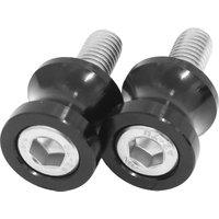 Black Pro Range CNC Aluminium Bobbins 10mm 1.50 Black