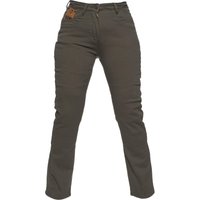 Black Salus Womens Motorcycle Jeans UK 10 Olive (Standard Leg)