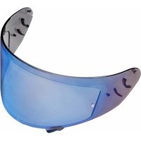 Black Titan Visor Iridium Blue (Pinlock Ready)