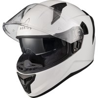 Agrius Wrath Solid Motorcycle Helmet XL Gloss White